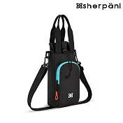Sherpani RFID 防潑水多功能水壺攜行袋 (25II) Izzie 2L｜黑彩色/Chromatic