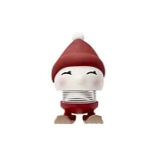 Hoptimist Soft Skiing Bimble 滑雪 女孩彈簧公仔 （莓紅）