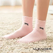 【Leader X】極致保暖羊羔絨保暖襪 一雙入 (五色任選)  粉色