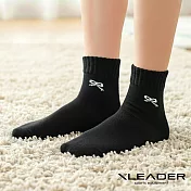 【Leader X】極致保暖羊羔絨保暖襪 一雙入 (五色任選)  黑色