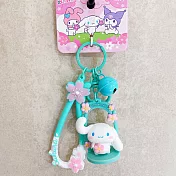 三麗鷗四大明星系列櫻花之旅甜蜜小物鑰匙扣配件掛件/白色/YSK02255