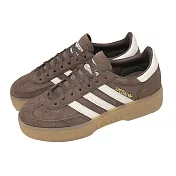 adidas 愛迪達 休閒鞋 Handball Spezial Bold W 女鞋 棕 米白 厚底 增高 IH9191
