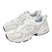 New Balance NB 休閒鞋 530 男鞋 女鞋 白 灰 拼接 復古 緩震 紐巴倫  MR530CE-D 24cm WHITE/GREY