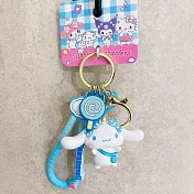 三麗鷗四大明星霜糖甜心系列甜蜜小物鑰匙扣配件掛件/白色/YSK02236