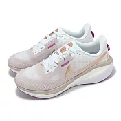 Nike 慢跑鞋 Wmns Vomero 17 女鞋 白 紫 古銅 運動鞋 緩震 FB8502-007 23cm WHITE/PURPLE