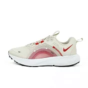 Nike 耐吉 WMNS React Escape Run 2 [DJ9976-102] 女 慢跑鞋 跑鞋 運動鞋 米紅 23cm 米/粉紅