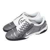 Nike 休閒鞋 Total 90 III 男鞋 白 鉻銀 復古 足球鞋 皮革 23.5cm GREY/WHITE