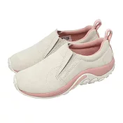 Merrell 休閒鞋 Jungle Moc 女鞋 粉紅 麂皮 緩衝 鬆緊帶 易穿脫 ML00003613