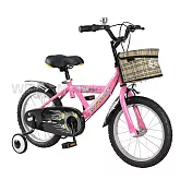 Wisdom Style 台灣製 16吋越野兒童腳踏車 粉紅