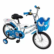 Wisdom Style 台灣製 16吋乳牛兒童腳踏車 藍