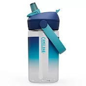 【美國 CamelBak】400ml Flip Straw 兒童吸管運動水瓶RENEW 無 極光精靈
