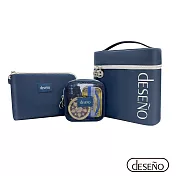 Deseno 多功能旅行收納組 三件組 泰晤士藍
