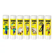 【德國 UHU】德國UHU Minecraft 麥塊 口紅膠 安全無毒口紅膠 小容量 8.2g 圖案隨機 /支 UHU-086