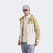The North Face W BLIZZARD FLEECE GTX TRICLIMATE JACKET 女 兩件式外套 NF0A8DRJROR L 米白色