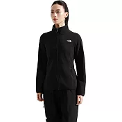 The North Face W TKA100 ZIP-IN JACKET - AP 女 刷毛外套 NF0A8GGEJK3 L 黑色