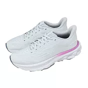 Mizuno 美津濃 慢跑鞋 Wave Skyrise 7 女鞋 白 粉 緩震 路跑 運動鞋 J1GD2609-24 23.5cm WHITE/PURPLE