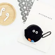 Romane Brunch brother 早午餐兄弟 airpods/airpods pro 收納包 黑毛球