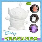 【Disney 正版授權】三眼怪炫彩拍拍燈-廠商直送★ 白色