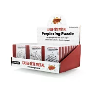 【賽先生科學工廠】經典24題金屬燒腦解謎環(隨機出貨)