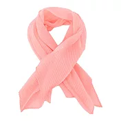 ISSEY MIYAKE 三宅一生 ME系列 不規則皺褶短披肩/圍巾(多色選)- 桃子