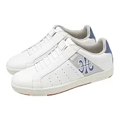 Royal Elastics 休閒鞋 Icon 男鞋 白 藍 真皮 獨家彈力帶 回彈 001961058 26cm WHITE/BLUE