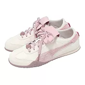 Puma 休閒鞋 Bella UT 馬年 女鞋 CNY 米白 粉紅 翻轉鞋舌 薄底 新年 406665-01 23cm WHITE/PINK