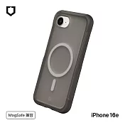 犀牛盾 iPhone 16e(6.1吋) AirX極致氣墊緩衝磁吸手機殼(MagSafe兼容)- 本質黑