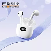 西歐科技 AI 即時翻譯入耳式藍牙耳機 CME-AE1280(黑色/白色) 白色