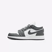 Nike Air Jordan 1 Low GS [553560-044] 大童 運動休閒鞋 喬丹 AJ1 低筒 灰白 23 灰/白
