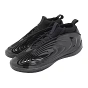 adidas 愛迪達 籃球鞋 Harden Volume 10 男鞋 HellCat 亮皮 黑 哈登 JR1598 26.5cm BLACK/WHITE