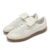 Puma 休閒鞋 Palermo Premium 男鞋 女鞋 米白 粉 麂皮 翻鞋舌 焦糖底 德訓鞋 40174401 26cm BEIGE/BROWN