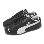 Puma 休閒鞋 Speedcat LTHR 男鞋 女鞋 黑 白 賽車鞋 復古 40317502 23cm BLACK/WHITE
