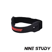【NINE STUDY】頂級雙向加壓可水洗髕骨帶 單只 健身 重訓 護具(四色任選) 黑色