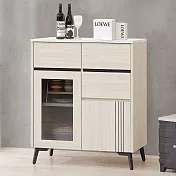 Homelike 喜家居2.5尺三抽餐櫃(2542)