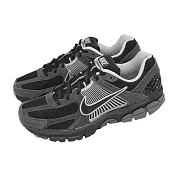 Nike 休閒鞋 Zoom Vomero 5 男鞋 黑 灰 復古 緩震 運動鞋 HF1553-006 25cm BLACK/GREY