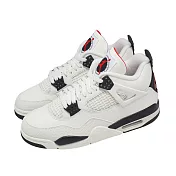 Nike 休閒鞋 Air Jordan 4 Retro OG FC 男鞋 米白 黑 4代 IM4002-100 26cm IVORY/BLACK