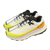 Salomon 越野跑鞋 Ultra Glide 2 W 女鞋 香草白 硫淡黃 緩震 L47465100 23cm BEIGE/MULTI-COLOR