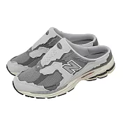 New Balance NB 休閒鞋 2002R Mule 男鞋 灰 懶人鞋 復古 緩震 紐巴倫 M2002NA-D 27.5cm RAIN CLOUD/GREY