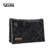 igrass 加熱暖手熱敷墊 暖霧灰