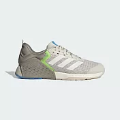 Adidas 愛迪達 Dropset 3 Trainer [JP7239] 男 多功能 訓練鞋 寬楦 穩定 健身 灰 綠 26cm 灰/綠
