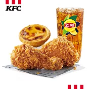 (電子票) 肯德基 2塊咔啦脆雞蛋撻套餐 喜客券【受託代銷】