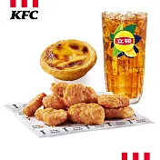 (電子票) 肯德基 8塊雞塊蛋撻紅茶 喜客券【受託代銷】