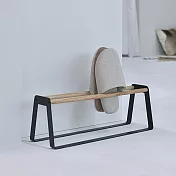 【H&R安室家】台製簡約質感鞋架/拖鞋架 SH74  白色