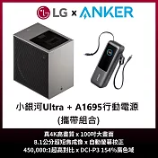LG樂金 PU615U+ANKER 165W行動電源 CineBeam S 小銀河Ultra 超短焦 4K微型投影機 台灣公司貨保固三年