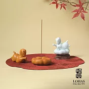 【陸寶LOHAS】馬上贏茶寵套組 茶席之寵 亦可用於點香  豐收黃