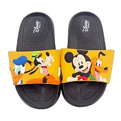 台灣製米奇可愛卡通拖鞋 (D139) 唐老鴨 高飛 布魯托 米奇 中大童鞋 童鞋 室內拖鞋 迪士尼童鞋 台灣製 中童鞋 迪士尼 嬰幼鞋 卡通童鞋 男童鞋 台灣製童鞋 17cm 黑色米奇款