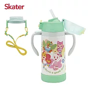 日本 吸管型不鏽鋼兩用杯(350ml) 巧虎