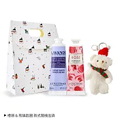 L’OCCITANE 歐舒丹 經典護手霜30MLX2禮袋組-聖誕交換禮物-多款任選 薰衣草+玫瑰