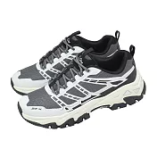 Skechers 戶外鞋 D lites Hiker 女鞋 灰白 山系 異材質拼接 機能 老爹鞋 180328LTGY 22.5cm LIGHT GRAY