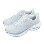 Mizuno 美津濃 慢跑鞋 Wave Rider 29 超寬楦 女鞋 藍 白 緩震 運動鞋 J1GD2506-74 23cm BLUE/WHITE